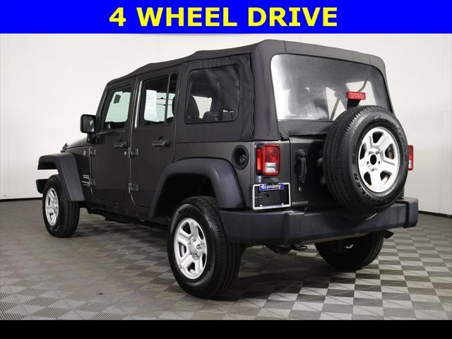 used 2018 Jeep Wrangler JK Unlimited car, priced at $14,925