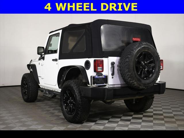 used 2016 Jeep Wrangler car, priced at $18,500