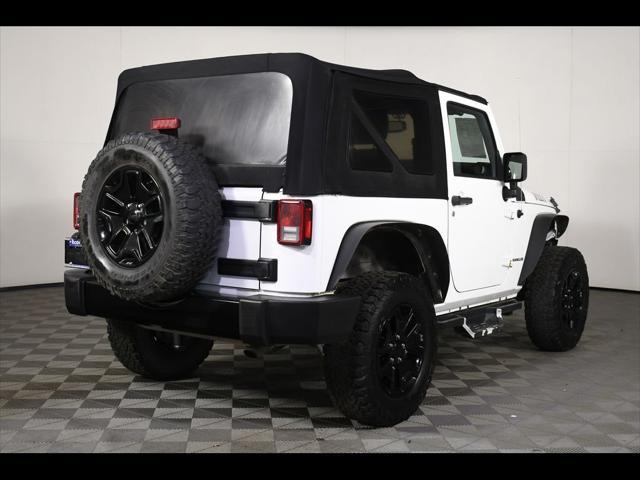 used 2016 Jeep Wrangler car, priced at $18,500