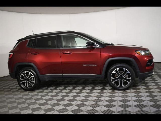 used 2022 Jeep Compass car, priced at $23,976