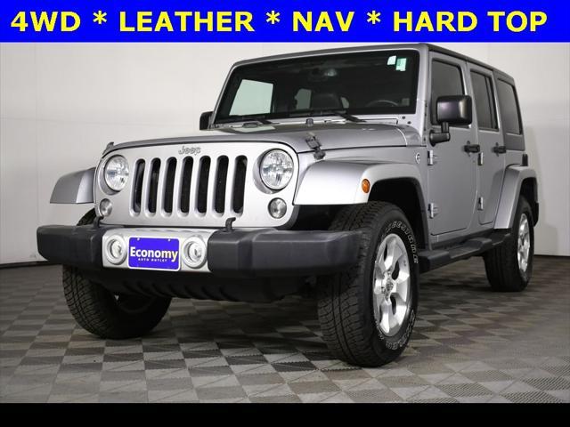 used 2015 Jeep Wrangler Unlimited car, priced at $18,986