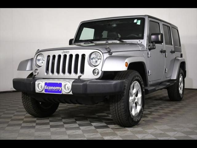 used 2015 Jeep Wrangler Unlimited car, priced at $18,986