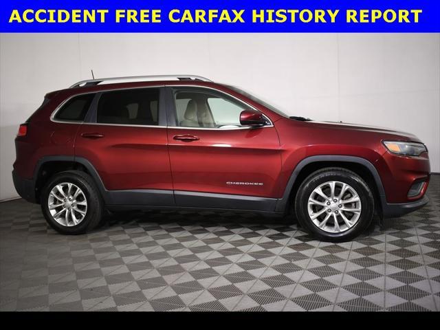 used 2019 Jeep Cherokee car, priced at $11,897