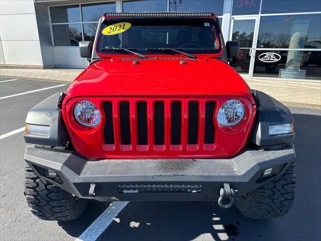 used 2021 Jeep Wrangler car, priced at $31,998