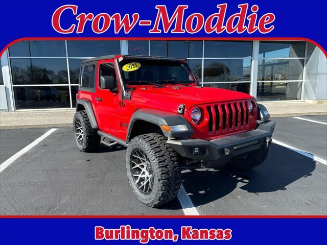 used 2021 Jeep Wrangler car, priced at $31,998