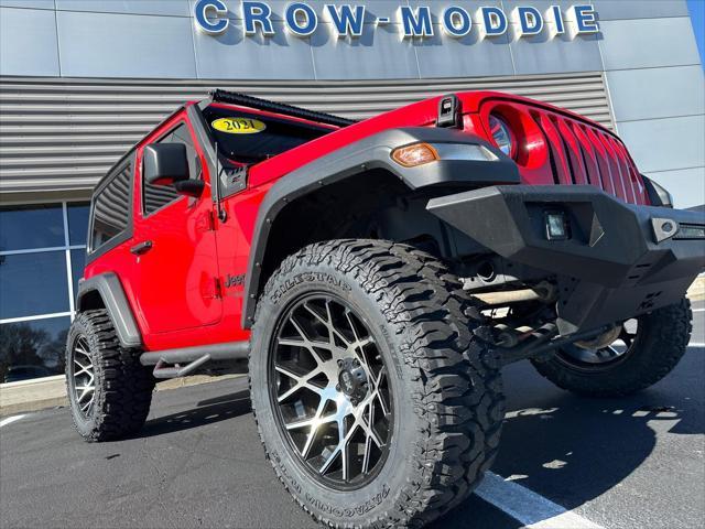 used 2021 Jeep Wrangler car, priced at $31,998