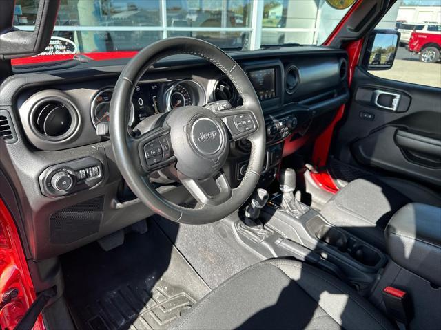 used 2021 Jeep Wrangler car, priced at $31,998