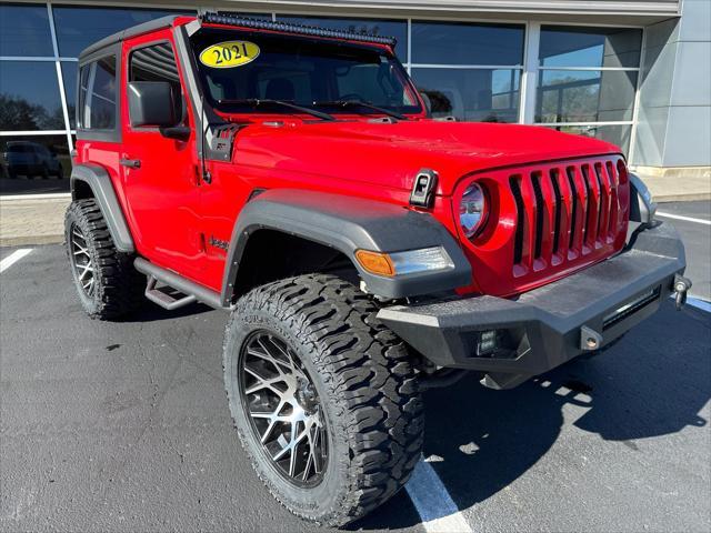 used 2021 Jeep Wrangler car, priced at $31,998