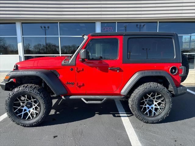 used 2021 Jeep Wrangler car, priced at $31,998