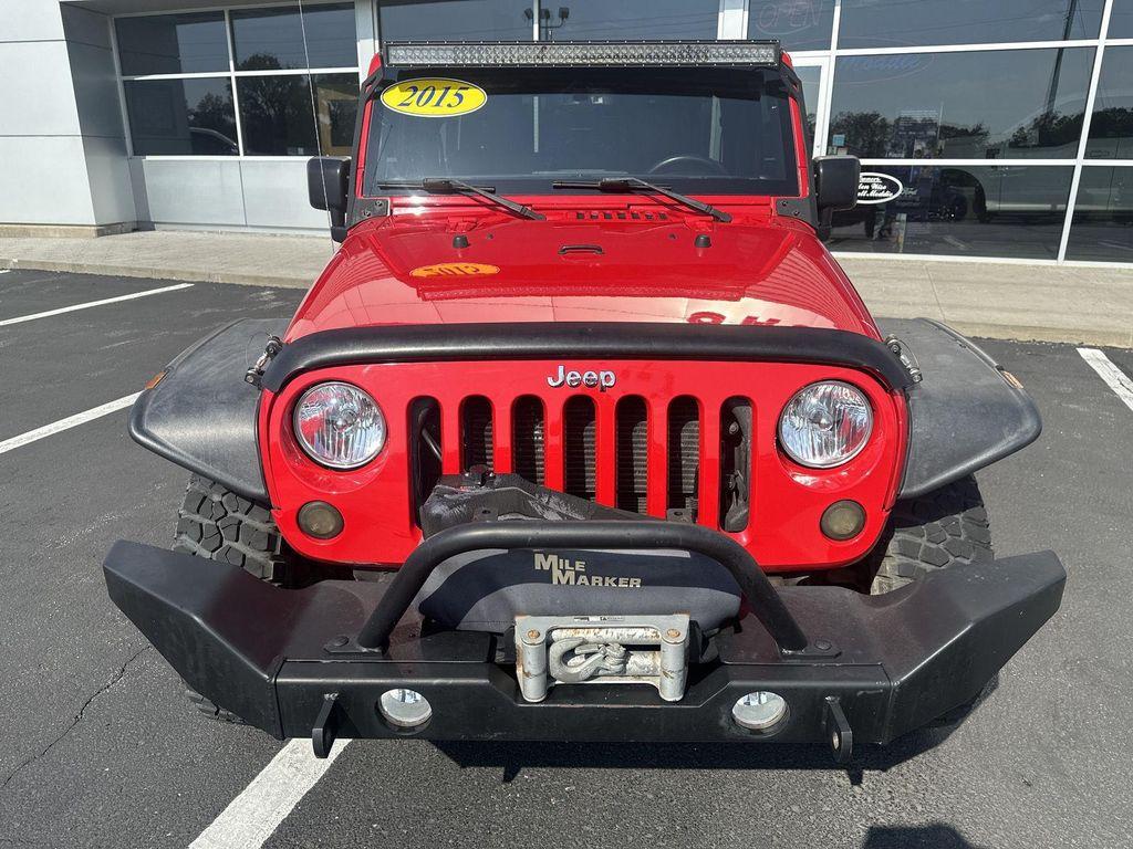 used 2015 Jeep Wrangler Unlimited car, priced at $20,998