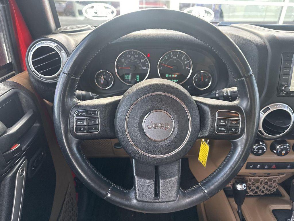 used 2015 Jeep Wrangler Unlimited car, priced at $20,998