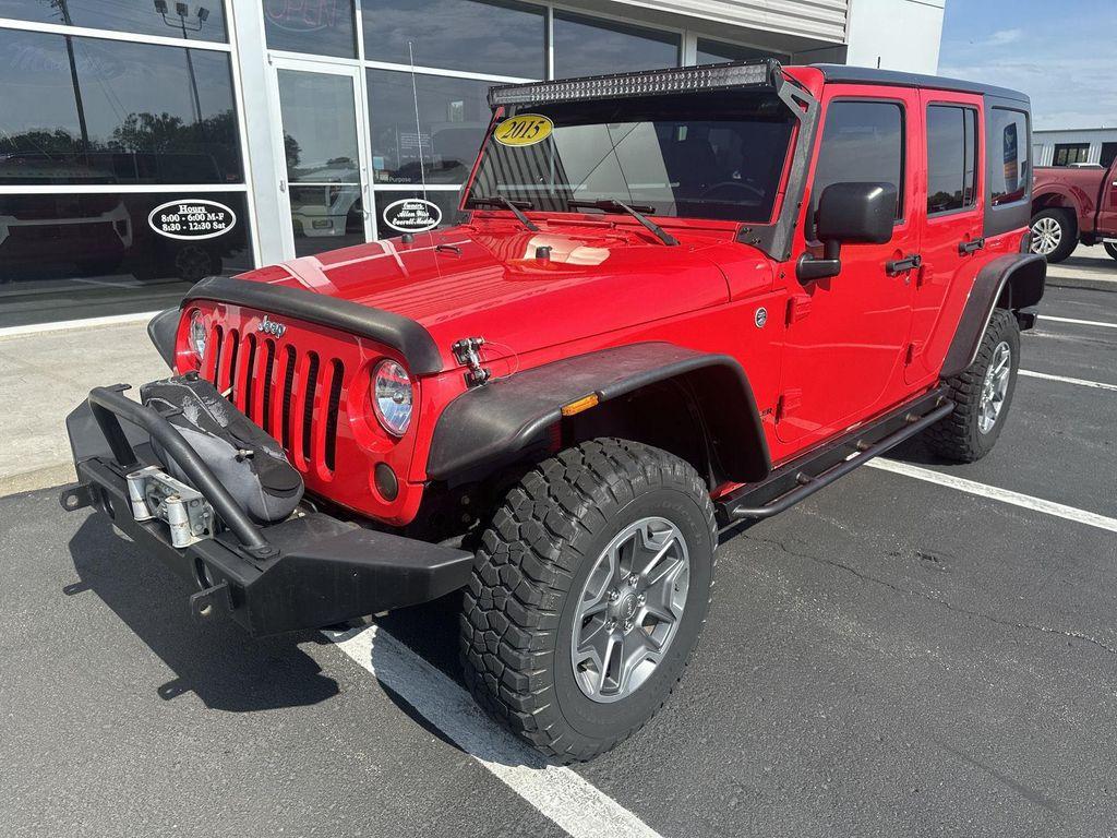 used 2015 Jeep Wrangler Unlimited car, priced at $20,998