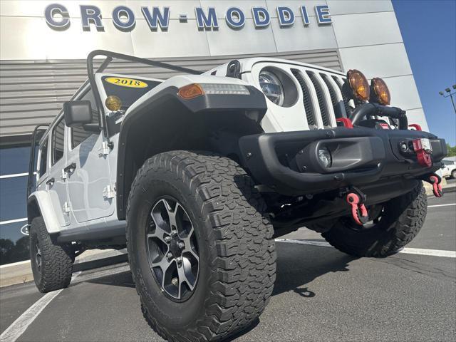 used 2018 Jeep Wrangler Unlimited car, priced at $37,998