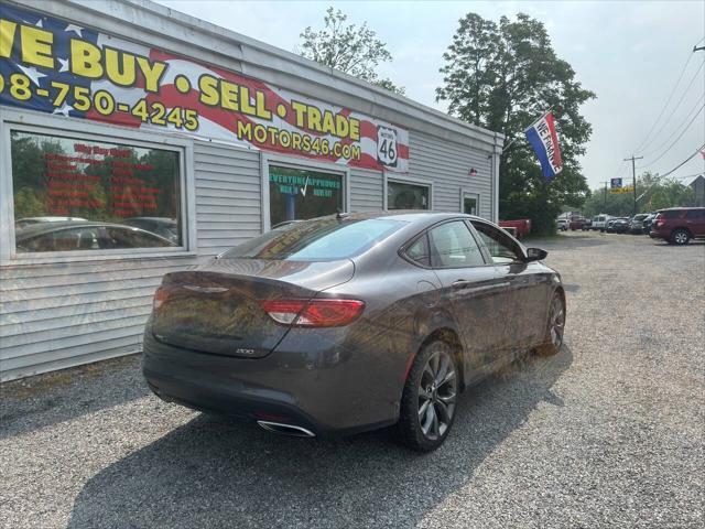 used 2015 Chrysler 200 car, priced at $7,495