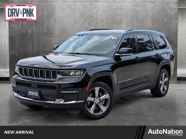 used 2021 Jeep Grand Cherokee L car, priced at $35,998