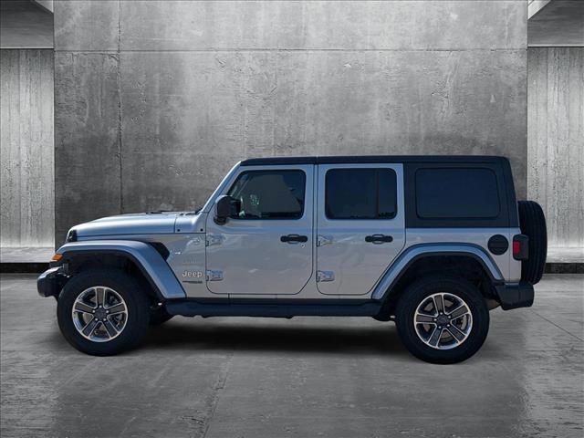 used 2020 Jeep Wrangler Unlimited car, priced at $28,693