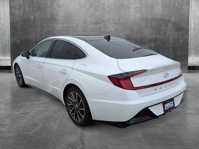 used 2021 Hyundai Sonata car, priced at $23,045
