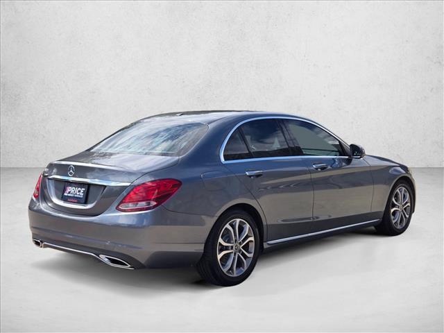 used 2018 Mercedes-Benz C-Class car, priced at $13,999