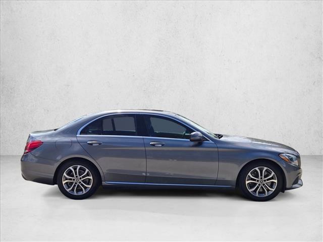 used 2018 Mercedes-Benz C-Class car, priced at $13,999