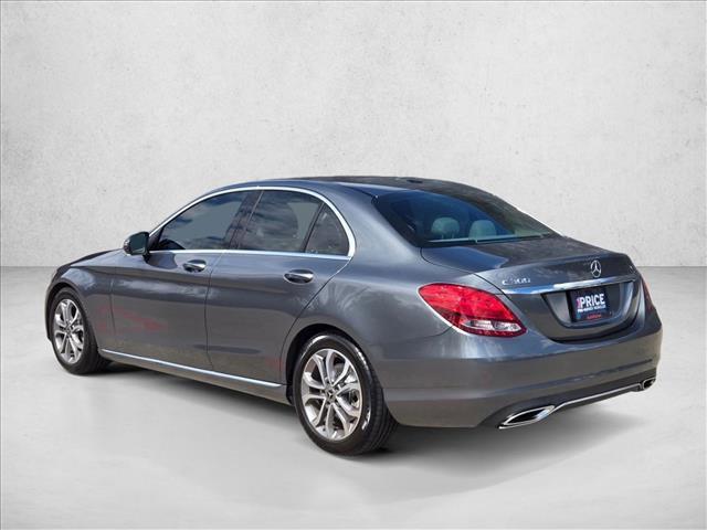used 2018 Mercedes-Benz C-Class car, priced at $13,999