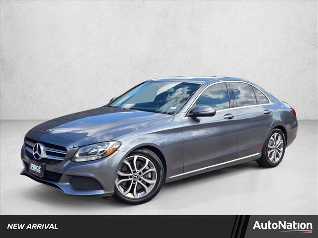 used 2018 Mercedes-Benz C-Class car, priced at $13,999
