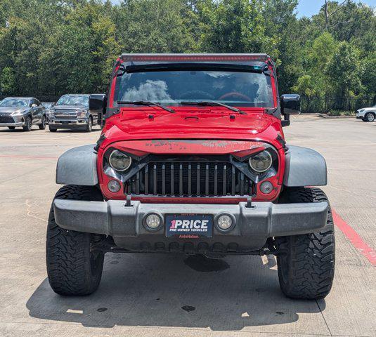 used 2017 Jeep Wrangler Unlimited car, priced at $18,794