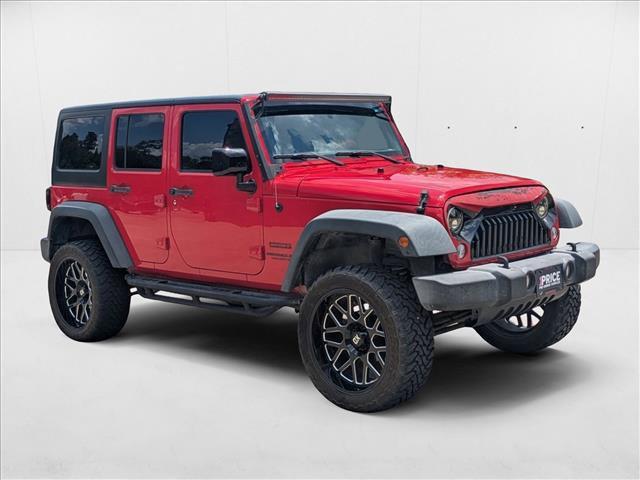 used 2017 Jeep Wrangler Unlimited car, priced at $18,794