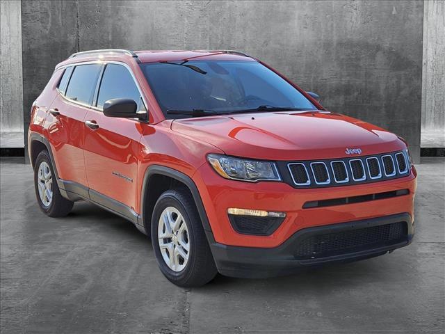 used 2021 Jeep Compass car, priced at $16,491