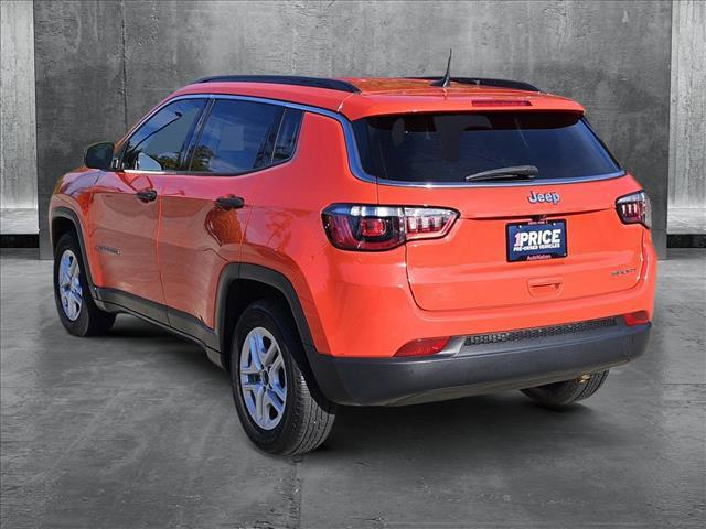 used 2021 Jeep Compass car, priced at $16,491