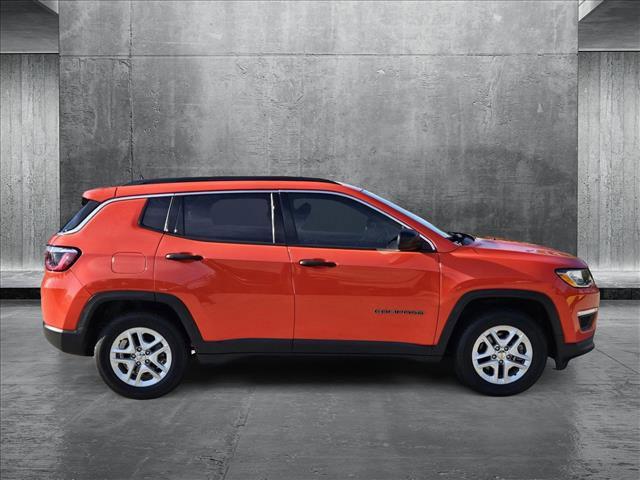 used 2021 Jeep Compass car, priced at $16,491