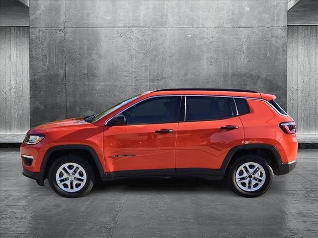 used 2021 Jeep Compass car, priced at $16,491