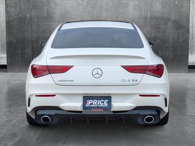 used 2022 Mercedes-Benz AMG CLA 35 car, priced at $34,987
