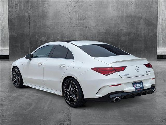 used 2022 Mercedes-Benz AMG CLA 35 car, priced at $34,987