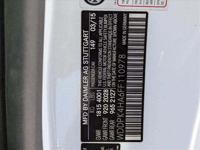 used 2015 Mercedes-Benz SLK-Class car, priced at $19,491
