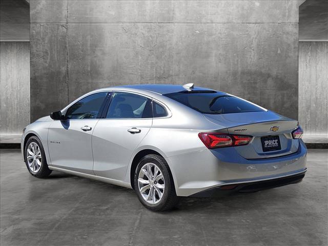 used 2021 Chevrolet Malibu car, priced at $18,596