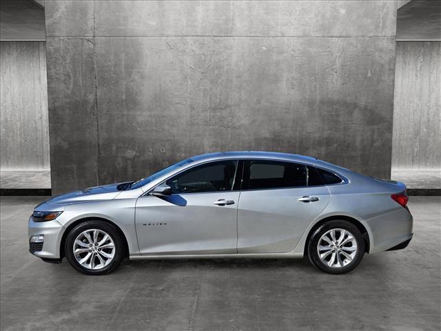 used 2021 Chevrolet Malibu car, priced at $18,596