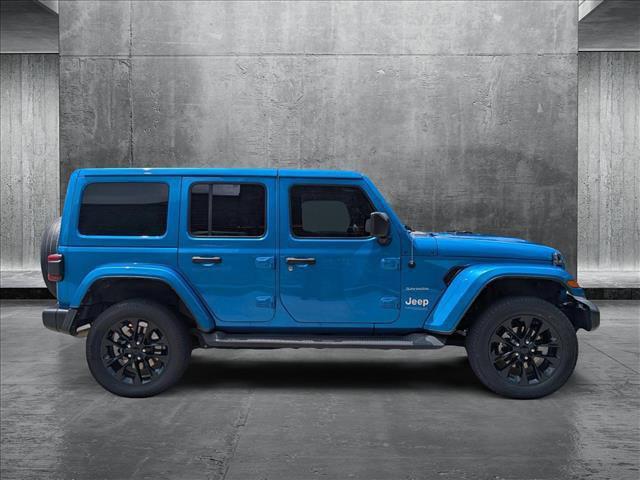 used 2022 Jeep Wrangler Unlimited 4xe car, priced at $29,744