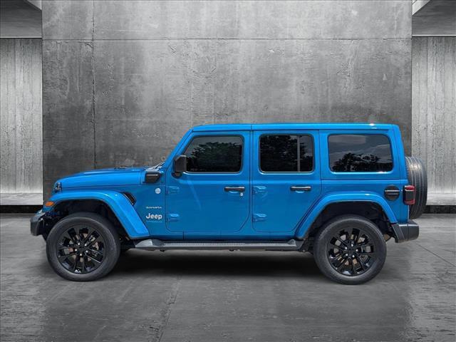 used 2022 Jeep Wrangler Unlimited 4xe car, priced at $29,744