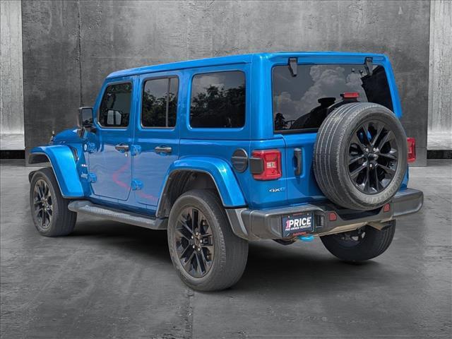 used 2022 Jeep Wrangler Unlimited 4xe car, priced at $29,744