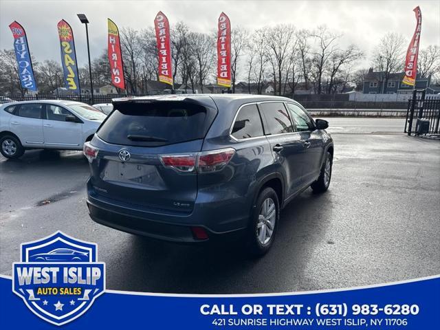 used 2015 Toyota Highlander car, priced at $15,897