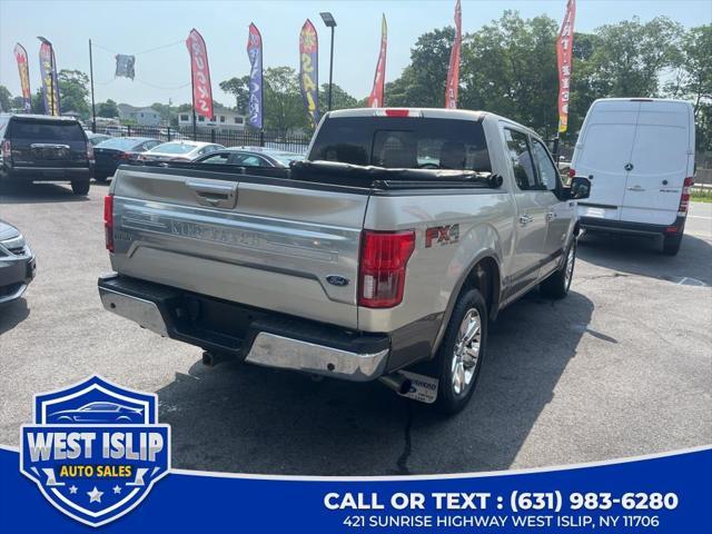 used 2018 Ford F-150 car, priced at $20,777