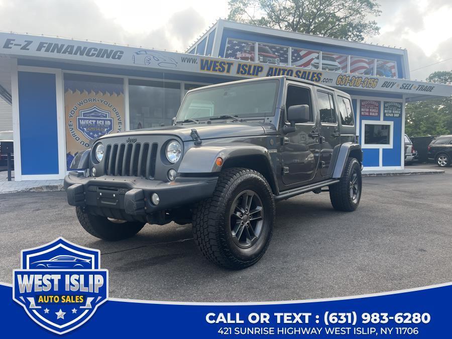 used 2018 Jeep Wrangler JK Unlimited car, priced at $13,577