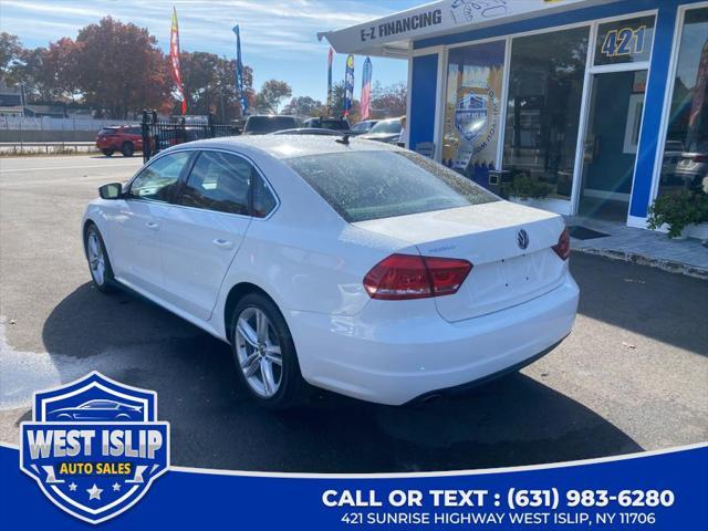 used 2014 Volkswagen Passat car, priced at $10,888