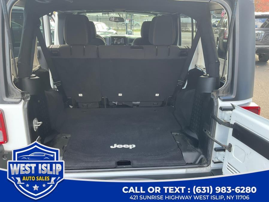 used 2016 Jeep Wrangler Unlimited car, priced at $15,977