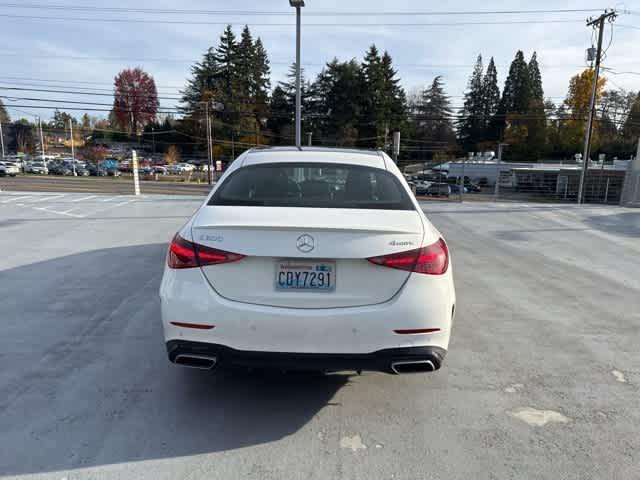 used 2022 Mercedes-Benz C-Class car, priced at $34,915