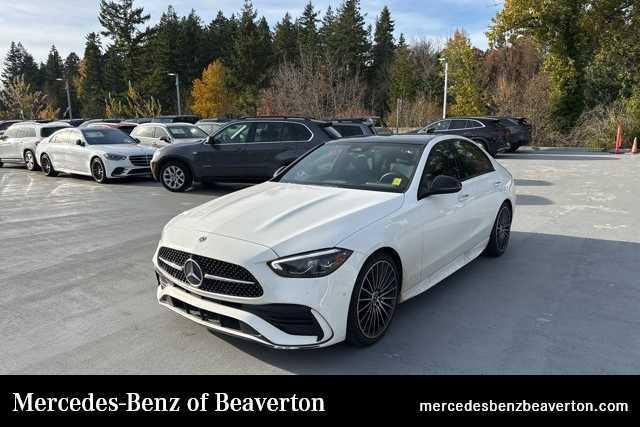 used 2022 Mercedes-Benz C-Class car, priced at $34,915