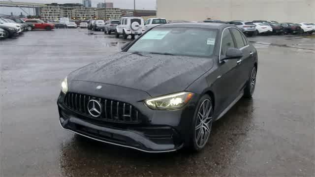 new 2025 Mercedes-Benz AMG C 43 car, priced at $68,935