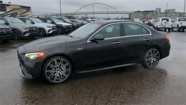 new 2025 Mercedes-Benz AMG C 43 car, priced at $68,935