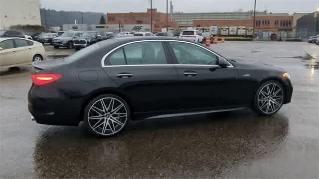 new 2025 Mercedes-Benz AMG C 43 car, priced at $68,935