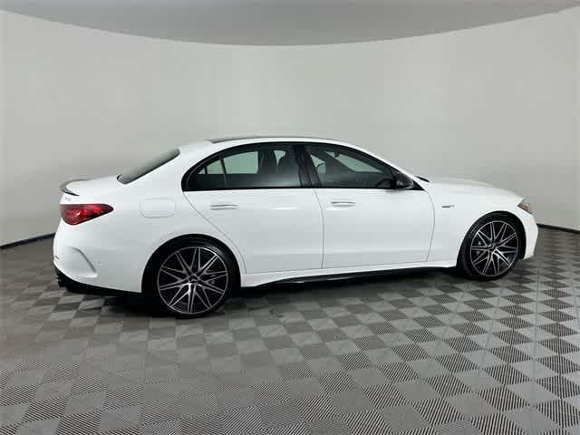 new 2024 Mercedes-Benz AMG C 43 car, priced at $74,860